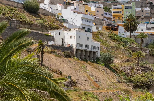 Fataga en de Valle de las Mil Palmeras op Gran Canaria