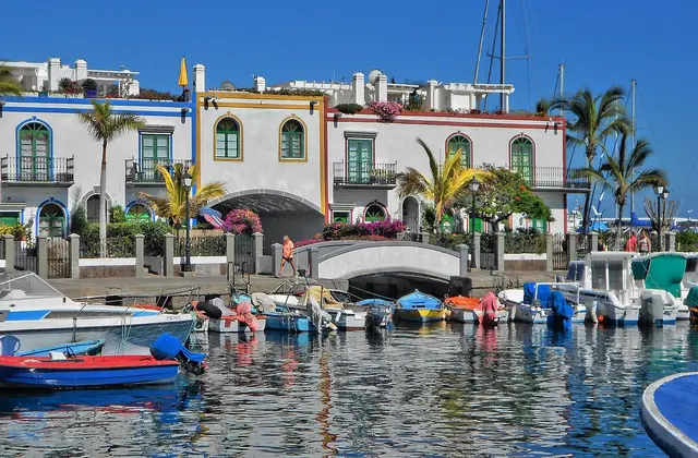 Puerto de Mogán op Gran Canaria